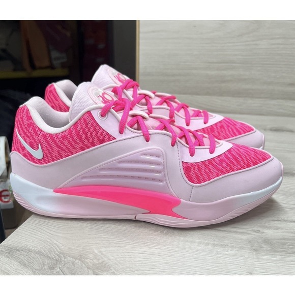 Nike KD 16 ID Shoes Pearl Pink New Mens Size 9.5 FB2390-900